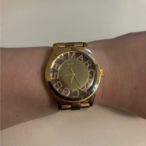 Marc by Marc Jacobs Gold Tone Watch